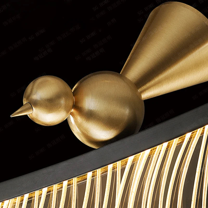 home decoration salon bedroom decor led lights for room Chandeliers Ceiling dining room indoor Chandelier lighting lampadario