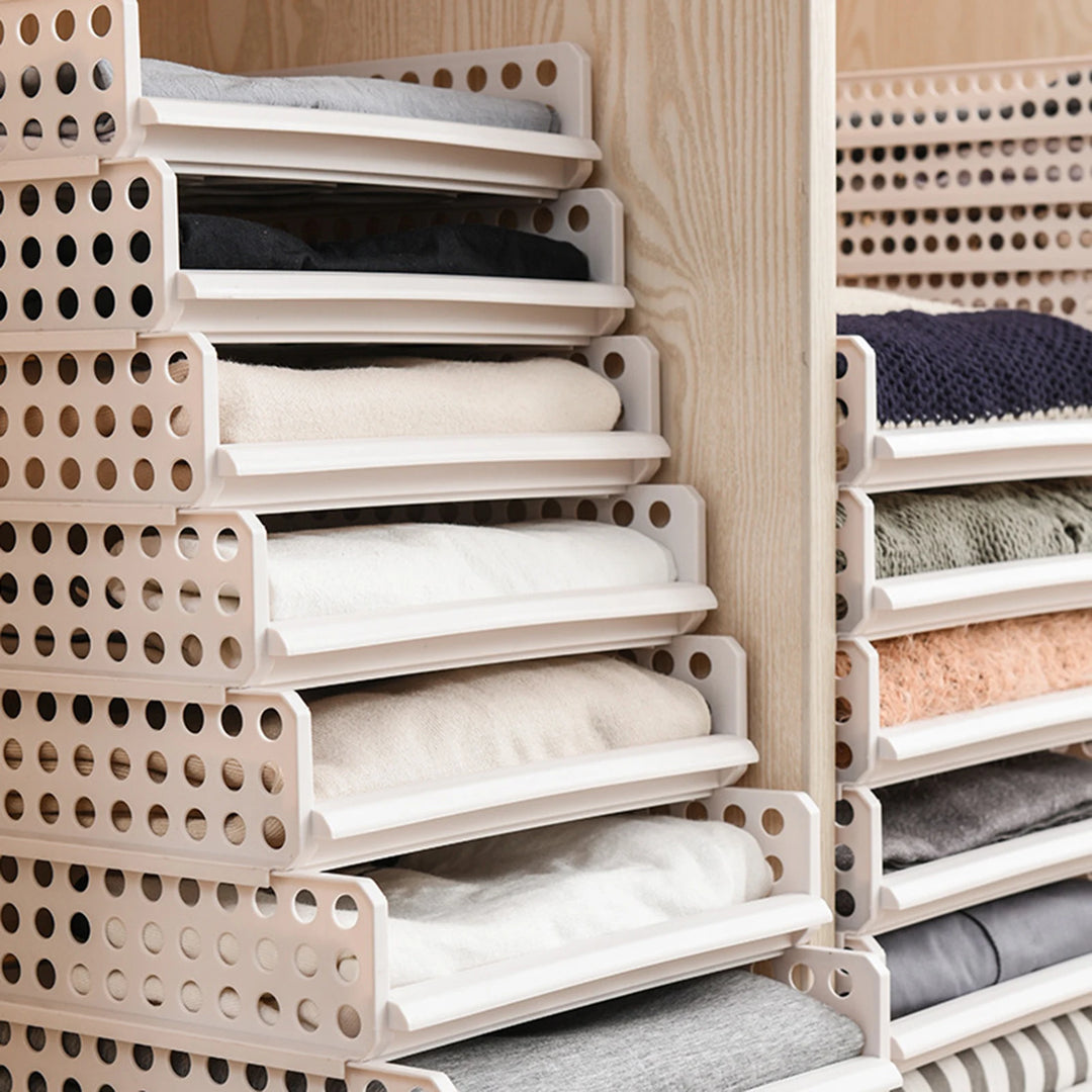 Wardrobe Drawer Storage Box Layered Partition Saves Space Durable And Stackable Design Is Ideal For Closets And Bedrooms