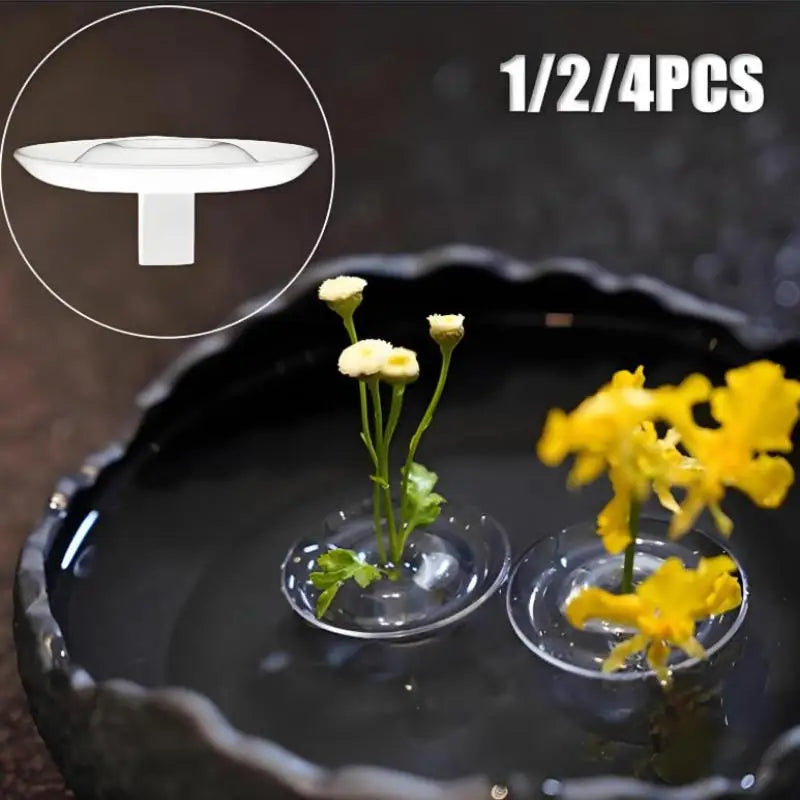 Floating Flower Vase Fresh Flower Hydroponic Vessel Floral Arrangement Artistic Vase Flower Holder Plant Display Home Decor