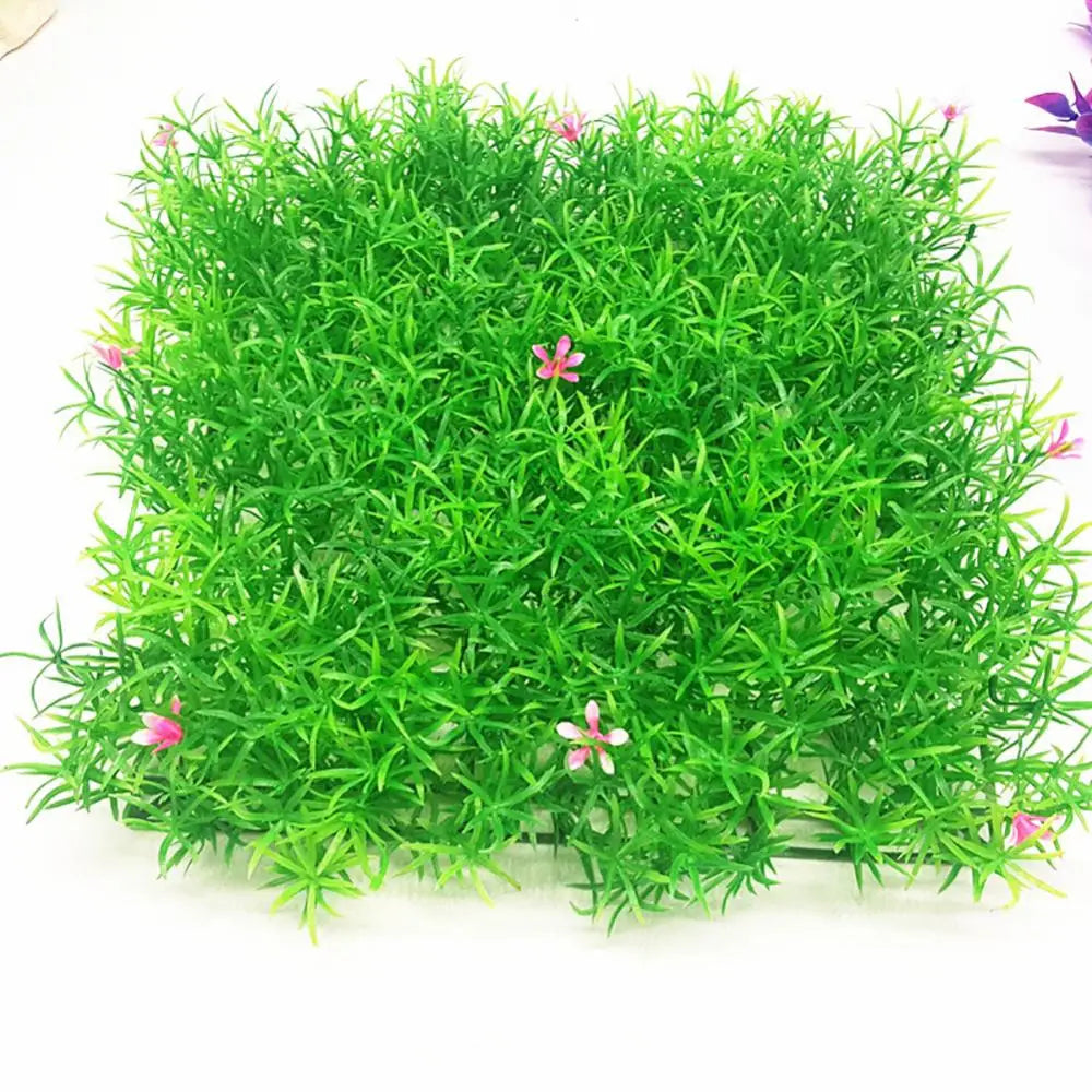 Realistic Plant Artificial Green Grass Aquarium Fish Tank Water Lawn Ornament