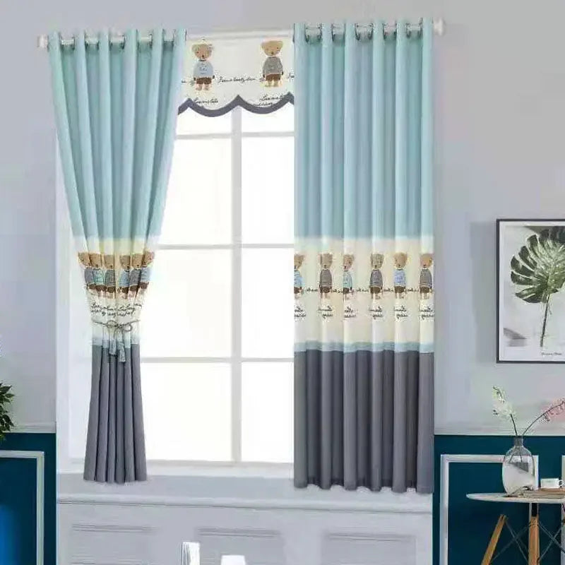 20 models of Modern  full blackout curtains thick short for Living Room Window curtain Bedroom kitchen  short curtain Specials