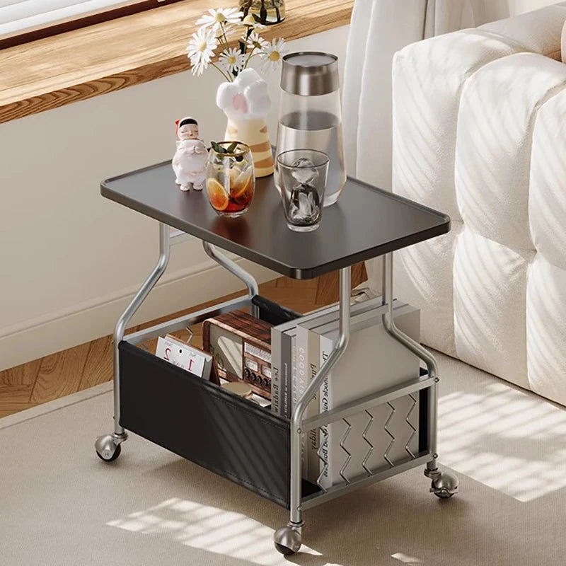 Modern Mobile Side Table Beauty Trendy Exquisite Glamour Coffee Table Luxury Elegant Mesa De Centro Sala Living Room Furniture