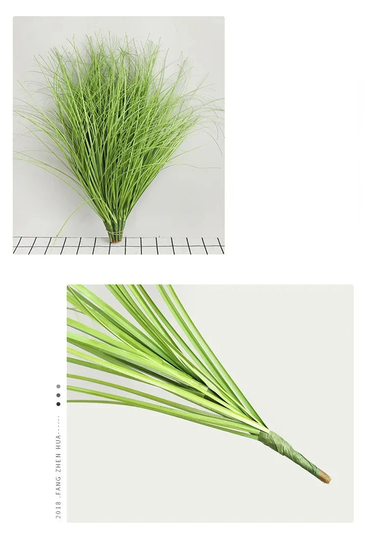 Artificial Grass Home Garden Decoration Fake Plant Miniature Simulation Scene Layout Onion Grass Home Decor  Artificial Plants