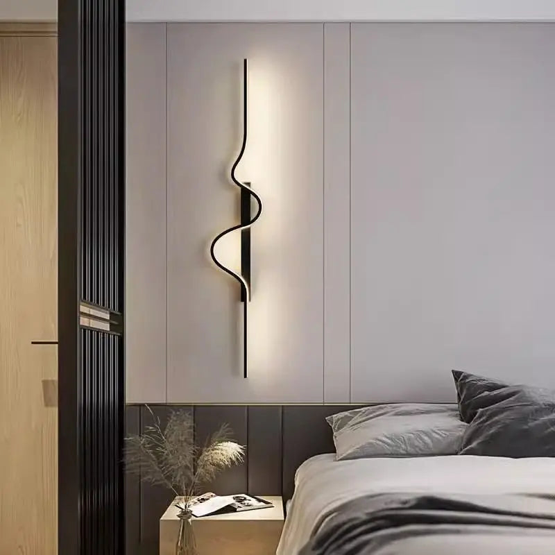 Modern style wall-mounted LED lights, suitable for decorative lighting in living rooms, bedrooms, staircases and corridors.