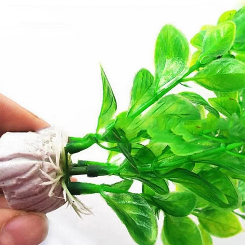 Artificial Grass Aquarium Ornament Plants Water Plant Plastic For Fish Tank Accessories simulation aquatic plant