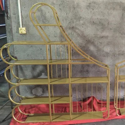 Industrial Bar Cabinet Living Room Patio Narrow Small Modern Vertical Art Nordic Wine Rack European Gabinet Corner Furniture