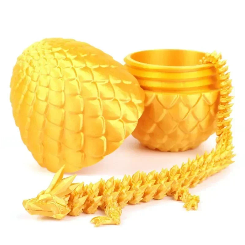 Home Decor Items Make Fun Decoration Accessories for Home and Office Dragon Retro 3D Printed Dragon Egg Funny Gifts Desk Crafts
