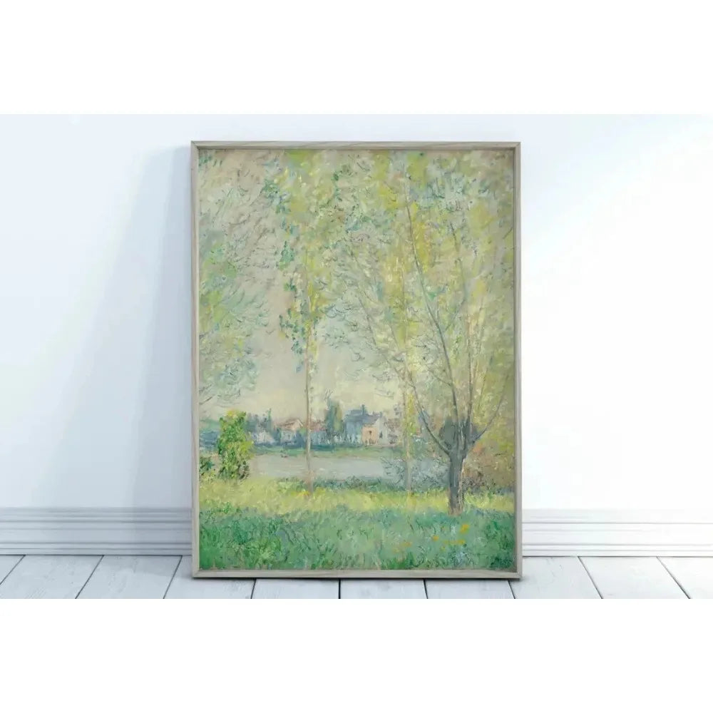 Modern Abstract Landscape Wall Art Famous Monet Canvas Painting Nordic Poster Print Picture for Living Room Home Decorative Gift