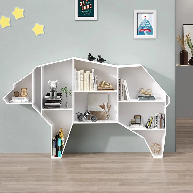 Bedroom Storage Holders Cute Multi-purpose Living Room Storage Racks Modern Interior Decorative Organizers Shelves Display Rack