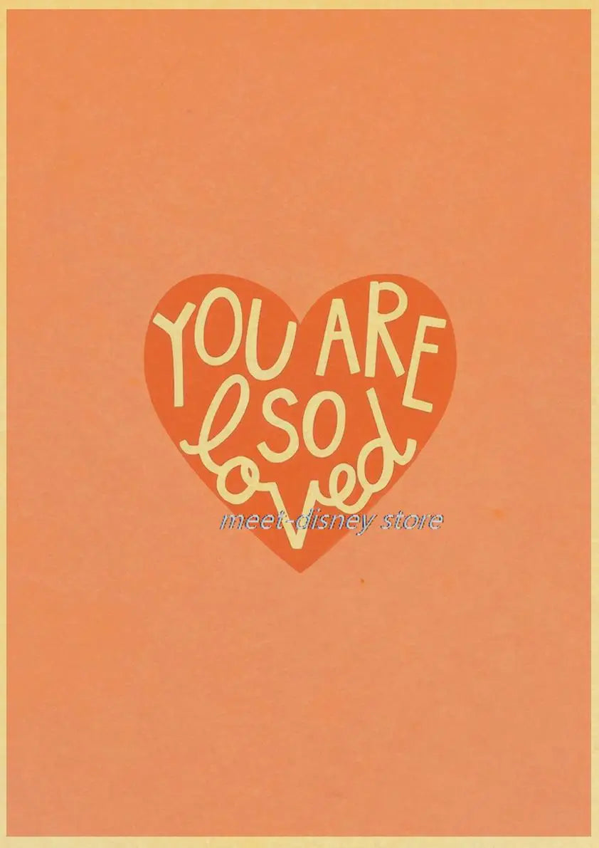 Maximalist Love Is A Way Of Being' Poster Pink Love Nostalgia Wall Art Living Creative Canvas Room Picture Home Painting Decor