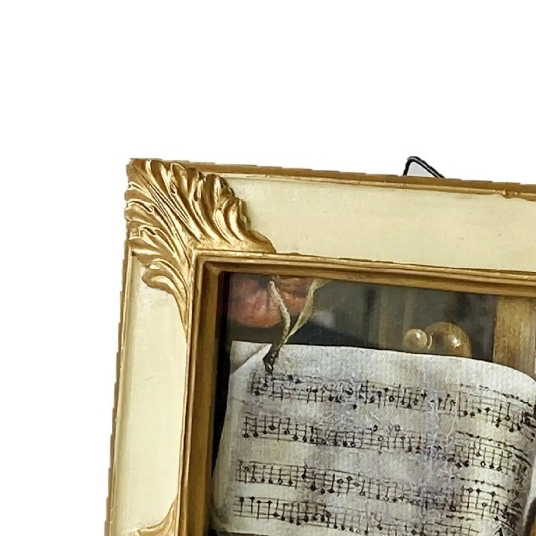 Desktop Picture Frame Centerpiece Table Decoration Home Decor Retro Style Artwork Decorative Painting for Bedroom Indoor