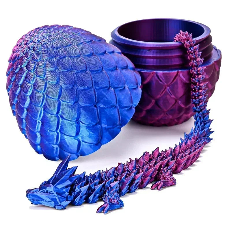 Home Decor Items Make Fun Decoration Accessories for Home and Office Dragon Retro 3D Printed Dragon Egg Funny Gifts Desk Crafts