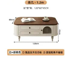 Minimalist Aesthetic Coffee Table Drawers Design Nordic Luxury Coffee Table Living Room Modern Mesa De Centro De Sala Furnitures