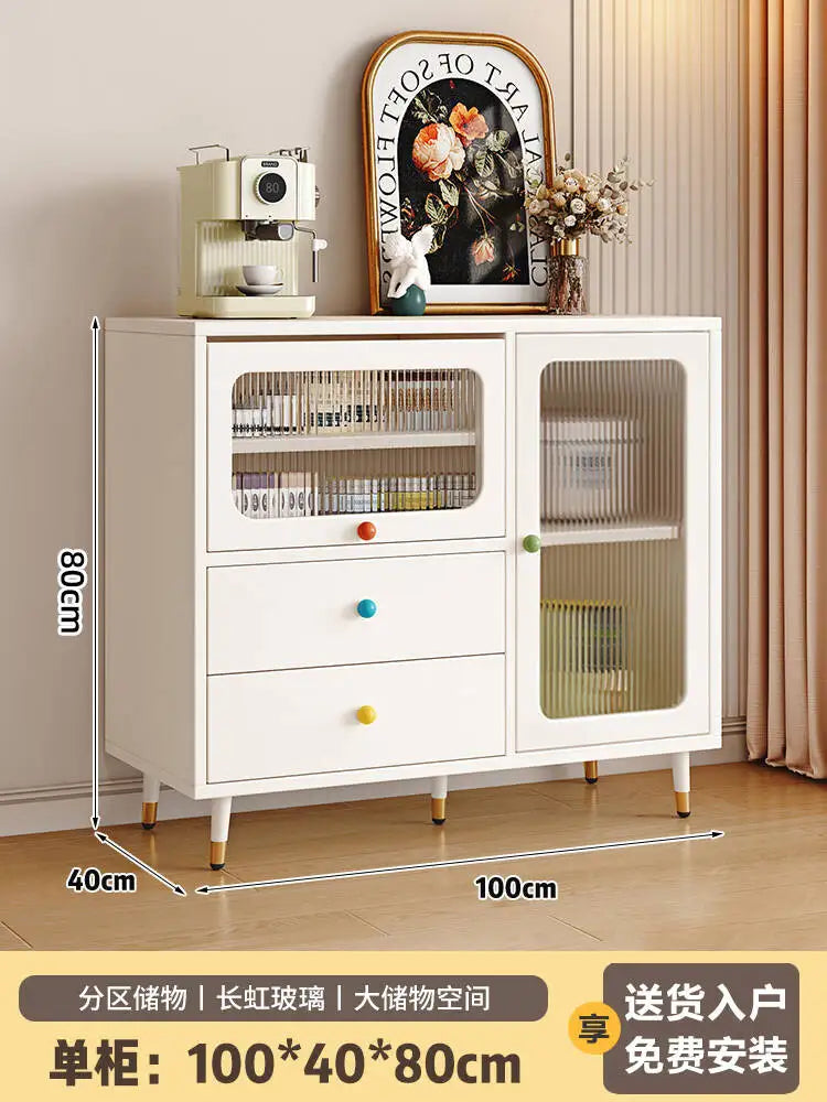 Display Storage Cabinet Standing Doors Drawers Bedroom Living Room Cabinets Minimalist Entryway Muebles Hogar Furnitures