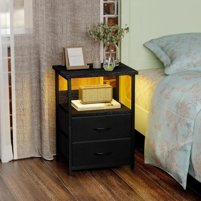 Maximalist Narrow Nightstand Storage Modern Minimalist Floor Nightstand Funny Unique Mesita De Noche Dormitorio Home Furniture