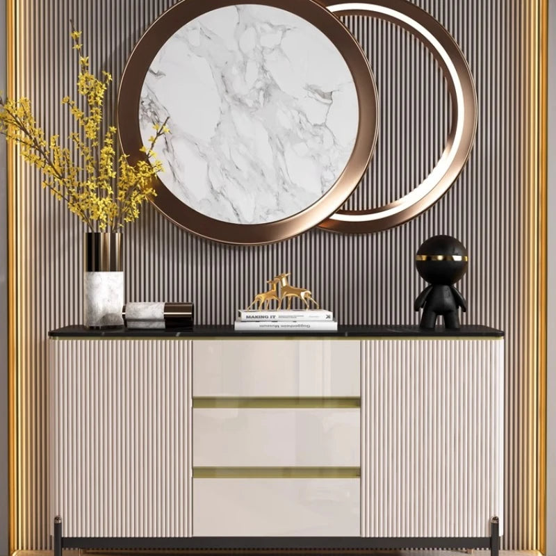 Shelves White Display Cabinet Cream Drawer Girl Storage Modern Display Cabinet Wall Designs Woonkamer Kasten Home Furniture