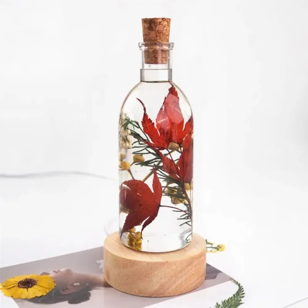 Bohemian Round Lamp Base Display Stand LED Lamp Holder Solid Wood Wood Lamp Holder Home Decor